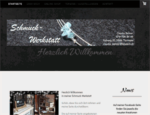 Tablet Screenshot of meine-schmuck-werkstatt.com